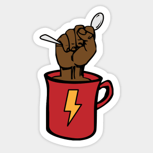 Strong Coffee Sticker